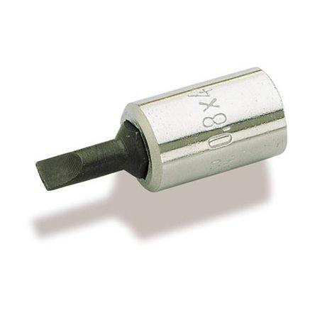 Zásuvka 1/4 in pohon 4 mm Standardní Ploché, celková délka: 25mm SAM