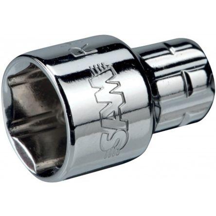 Zásuvka 1/4 in pohon 5 mm 6 bodů Šestihran, celková délka: 15.55mm SAM