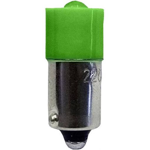 Barthelme 53120513 indikační LED zelená BA9s 24 V/DC, 24 V/AC