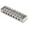 RS PRO Zemnicí svorkovnice, počet cest: 7, 16AWG, délka: 77.2 mm Dvojitý šroub 0mm², 16 mm² barva Šedá Šroubová,