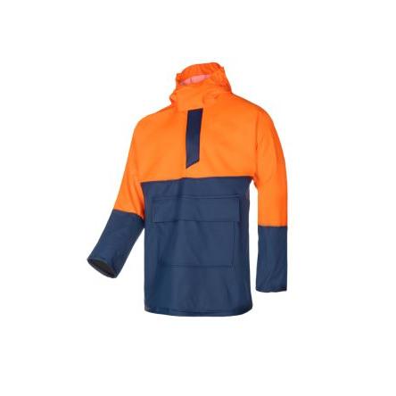 Sioen Uk Bunda Unisex, SC: XL, Tmavomodrá, Oranžová Samozhášecí, řada: S101 No
