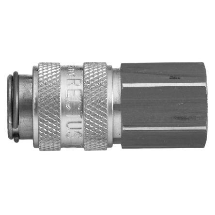 Pneumatická rychlospojka, řada: 21, Nerezová ocel1/4 in Vnější/vnitřní 16mm Legris