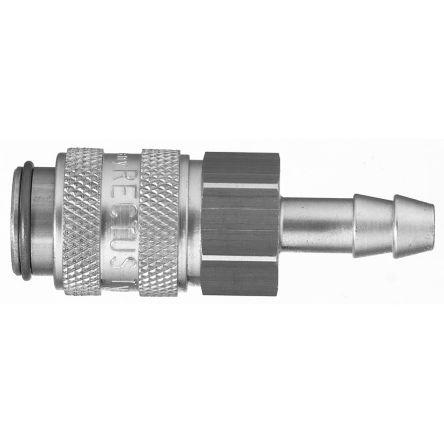 Pneumatická rychlospojka, řada: 21, Niklovaná mosaz6 mm Vnitřní Spojovací systém s ovládáním jednou rukou 16mm Legris