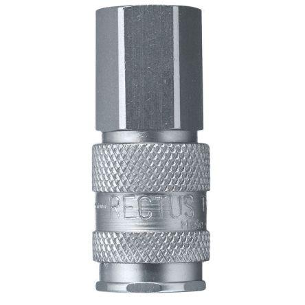 Pneumatická rychlospojka, řada: 23, Niklovaná mosaz1/4 in Vnější/vnitřní, přípojka se závitem: gR 23mm Legris