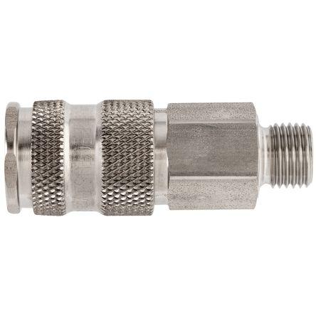 Pneumatická rychlospojka, Nerezová ocel1/4 in Vnější/vnitřní 23mm Legris