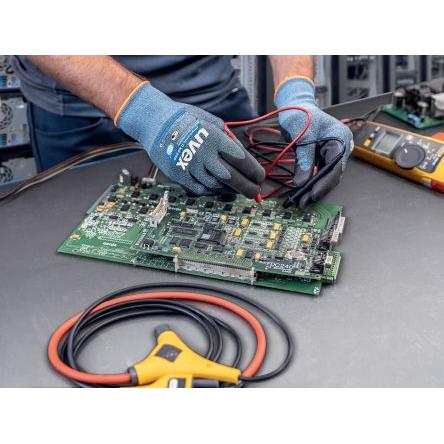 uvex Pracovní rukavice Černá EN 388 (3 X 4 2 C), EN 16350:2014, EN ISO 21420:2020, EN 388:2016 + A1:2018, DIN EN