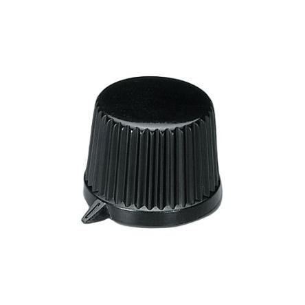 Knoflík potenciometru Černá 19.9 mm Průměr knoflíku 6 mm hřídel OKW A1613560 Kulatý hřídel