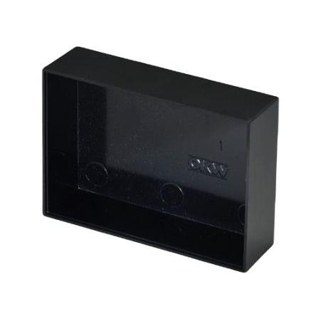 OKW Krabička pro zalévání Černá, Fenol-formaldehyd NE 70 mm 20 mm 50.4 mm