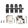 MH Connectors Plášť D-Sub, řada: MHD45ZK, orientace těla: Úhlový, počet kontaktů: 9, materiál pouzdra: Zinek, barva: