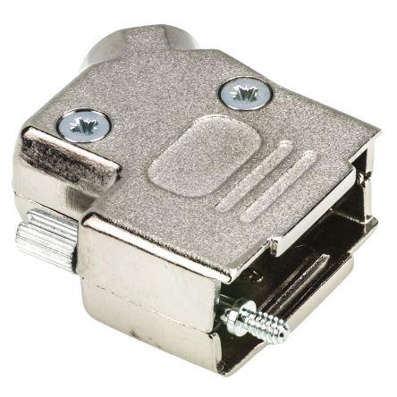 MH Connectors Plášť D-Sub, řada: MHD45ZK, orientace těla: Úhlový, počet kontaktů: 9, materiál pouzdra: Zinek, barva:
