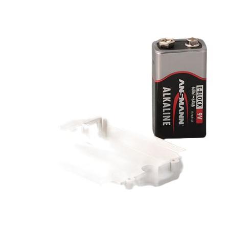 OKW Příruční pouzdro, řada: A91 Integrovaná přihrádka na baterie ABS barva Vypnuto-bílá 125 mm 30 mm 60 mm