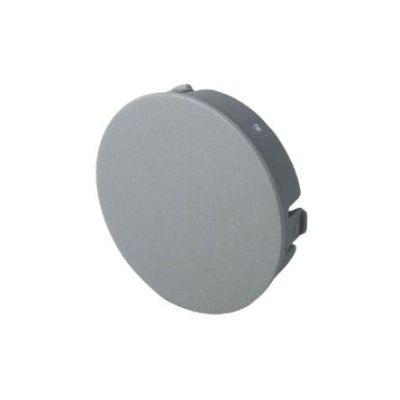 Knoflík potenciometru Šedá 33 mm Průměr knoflíku 0.25 in hřídel OKW B8633008 Kulatý hřídel
