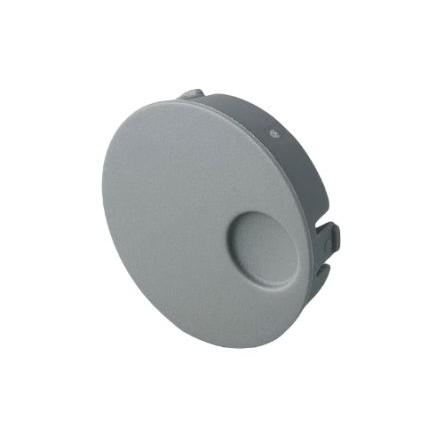 Knoflík potenciometru Šedá 33 mm Průměr knoflíku 0.25 in hřídel OKW B8633108 Kulatý hřídel