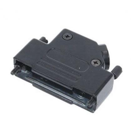 MH Connectors Plášť D-Sub, řada: MHD45ZK-BK, orientace těla: Úhlový, počet kontaktů: 25, materiál pouzdra: Zinek, barva: