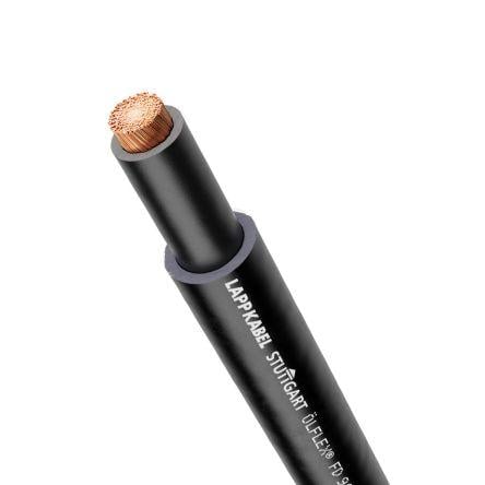Ovládací kabel, řada: 26617 1žilový Polyvinylchlorid plášť Lapp Nestíněný 100 m, Černá