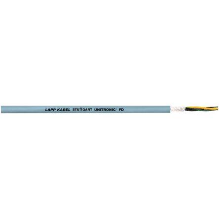 Datový kabel, řada: 278, Polyvinylchlorid, 500V 0.25 mm², chování ohně: Nehořlavost podle IEC 60332-1-2 Lapp 100 m, Šedá