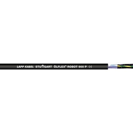 Ovládací kabel, řada: 28170 2žilový 17 AWG Termoplastický elastomer plášť Lapp 100 m Splétaný Stíněný, Černá