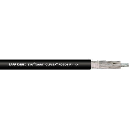 Ovládací kabel, řada: 29594 2žilový 22 AWG Termoplastický elastomer plášť Lapp 100 m Splétaný Stíněný, Černá