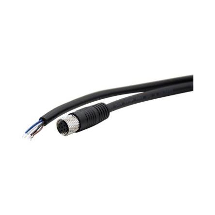 Kabel konektoru, A: Vnitřní, A: M8, Rovný 6, B: Přímý, 30V, IP67, řada: RND 205 RND 2 m