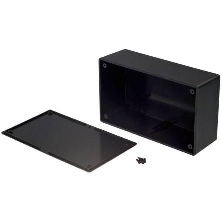 RS PRO Pouzdro barva Černá 151 mm 53.2 mm 90 mm