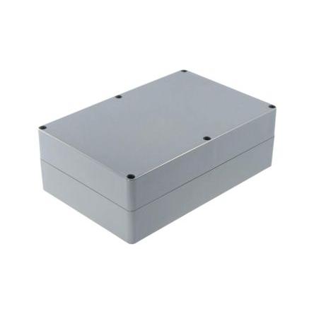 RS PRO Univerzální skříň, řada: 455 IP65 barva Světle šedá Plastové 222 mm 75 mm 146 mm