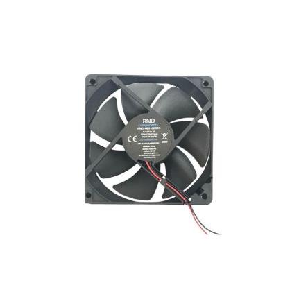 RND Axiální ventilátor, průtok vzduchu: 82.01 cfm 4.32 W 24V dc 30 mA IP44 120 mm 120mm 25 mm