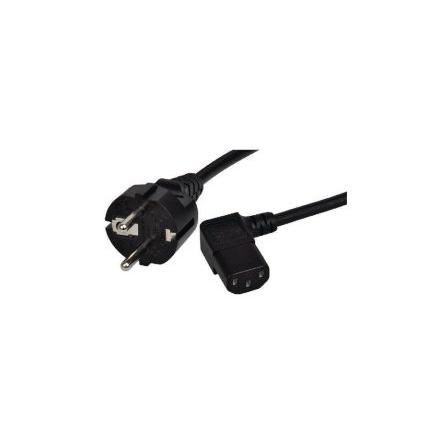 RND Napájecí kabel, řada: RND 465-00924 3žilový 1.8 m Polyvinylchlorid plášť, Černá, vnější průměr: 6.5 mm OD, 250V