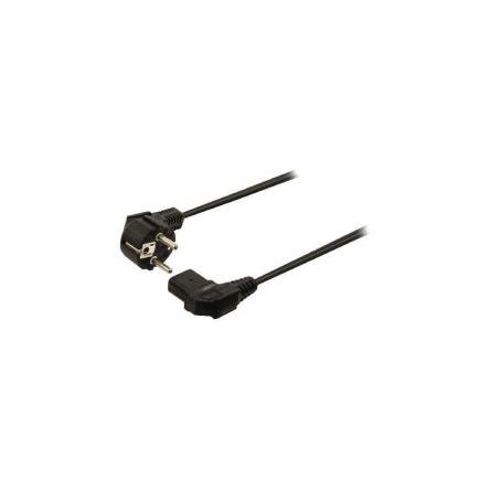 RND Napájecí kabel, řada: H05VV-F 3žilový 2.5 m Polyvinylchlorid plášť, Černá, vnější průměr: 7 mm OD, 250V