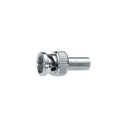 Huber+Suhner Koaxiální konektor, řada: 11_BNC Vnější, 50 Ω, orientace těla: Rovný, Kabel, IDC Konektory BNC Krimpovací,