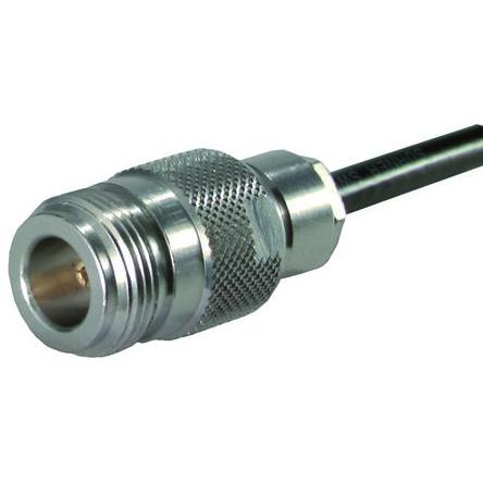Huber+Suhner Koaxiální konektor, řada: 21_N Vnitřní, 50 Ω, orientace těla: Rovný, Kabel Kulatý koaxiální konektor