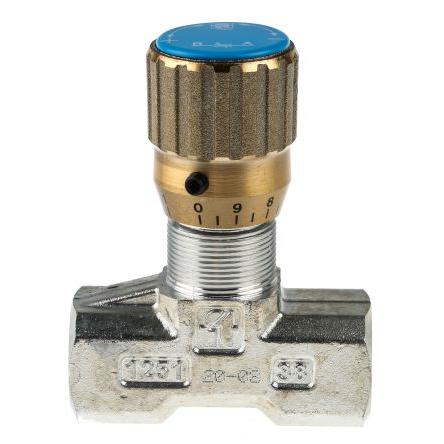 Hydraulický ventil regulace průtoku In-line montáž, řada: RS PRO BSP, max. tlak: 210 bar RS PRO, max. průtok: 30L/min