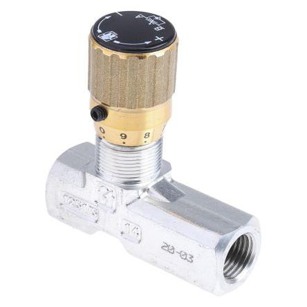 Hydraulický ventil regulace průtoku In-line montáž, řada: RS PRO G, max. tlak: 210 bar RS PRO, max. průtok: 20L/min