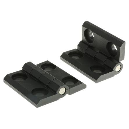 Kloubový závěs Výkyvné Kolík, Polykarbonát Pevný Šroubová, délka: 60 mm x 60mm x 8 mm Steinbach & Vollman