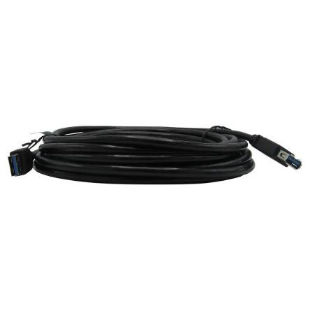 RND Kabel USB Vnitřní, řada: RND 765, A: USB 3 typ A, 5000 mm Vnitřní, Černá, B: USB 3 typ A