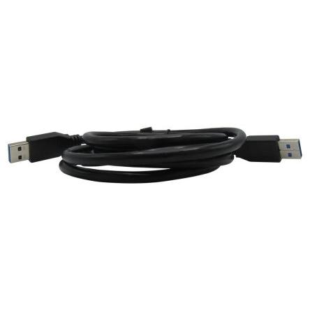 RND Kabel USB Vnější, řada: RND 765, A: USB 3 typ A, 1800 mm Vnější, Černá, B: USB 3 typ A