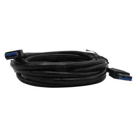 RND Kabel USB Vnější, řada: RND 765, A: USB 3 typ A, 3 m Vnější, Černá, B: USB 3 typ A