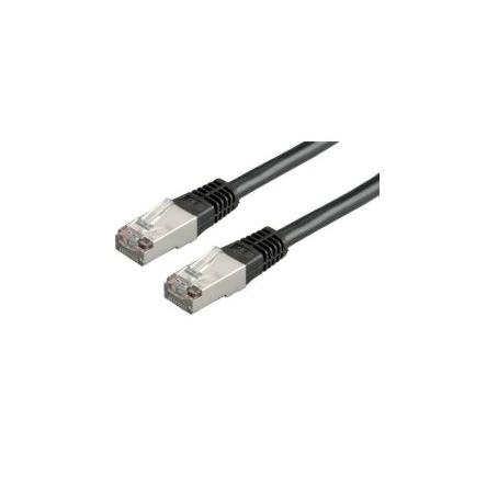 RND Kat6 Ethernetové kabely, Černá, Polyvinylchlorid, A: RJ45, Rovný 7 m Vnější, B: RJ45 Vnější, typ pláště: SF/UTP