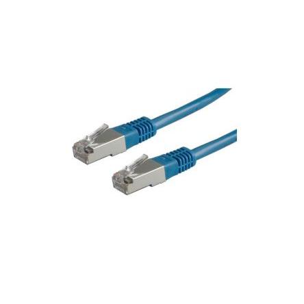 RND Kat6 Ethernetové kabely, Modrá, Polyvinylchlorid, A: RJ45, Rovný 2 m Vnější, B: RJ45 Vnější, typ pláště: SF/UTP