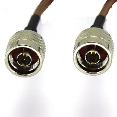 Koaxiální kabel, řada: RS PRO RG142, Hnědá Fluorovaný ethylenpropylen, vnější průměr: 5.5 mm OD 1 m 50 Ω RS PRO S