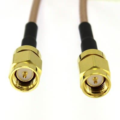 Koaxiální kabel, řada: RS PRO RG316, Hnědá Fluorovaný ethylenpropylen, vnější průměr: 2.5 mm OD 1 m 50 Ω RS PRO S