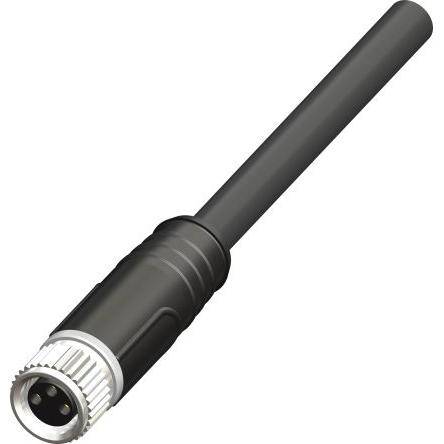 Kabel pro snímače a ovladače, A: Vnitřní, A: M8, Rovný 3, B: Volný konec kabelu, B: Neuzavřený, 60V, IP67 RS PRO 5 m