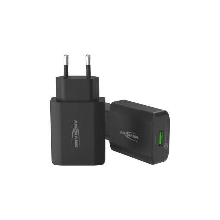 Ansmann Adaptér AC/DC 18 W, výstup: 12V, 5 V, počet výstupů: 1 USB EU 3 A Adaptér AC/DC