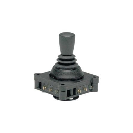 APEM Joystickový, řada: 1000 IP67 1osý Kuželovité 6A Pájecí 240 V ac 50 °C -20 °C