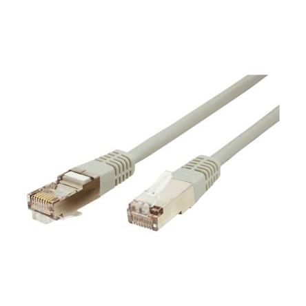 Roline Cat5e Ethernetové kabely, Šedá, Polyvinylchlorid, A: RJ45 Vnější, B: RJ45 Vnější 1 m, typ pláště: Nestíněný,