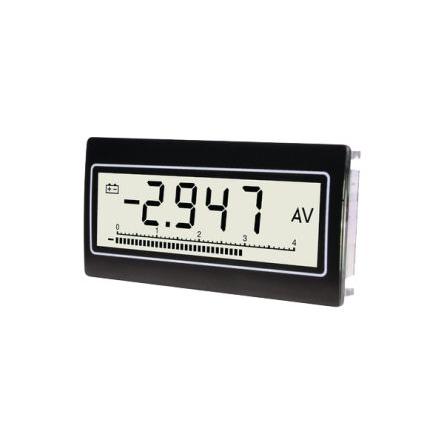 TDE Instruments Digitální panelový multifunkční měřič, řada: DPM802 LCD, výška výřezu: 33 mm, šířka výřezu: 68 mm pro