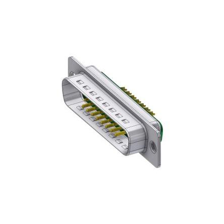 Deltron Connectors Konektor D-Sub, řada: DTS, počet kontaktů: 17, orientace těla: Rovný, Kabel Vnější, 125V