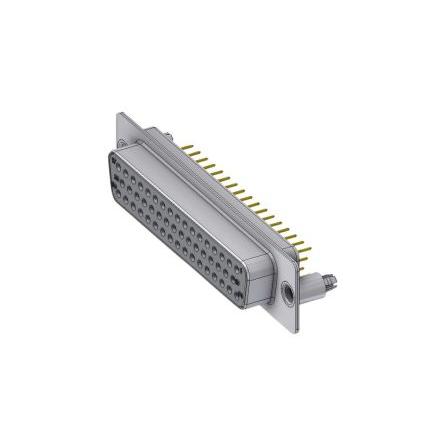 Deltron Connectors Konektor D-Sub, řada: DTS, počet kontaktů: 50, orientace těla: Rovný 2.77 mm, Montáž na plošný spoj