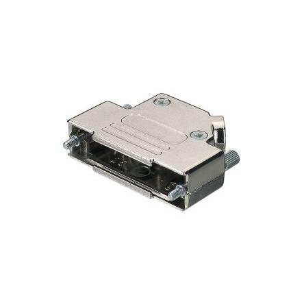 Deltron Connectors Plášť D-Sub, řada: DVMA, materiál pouzdra: Tlakově litý zinek, barva: Nikl Odlehčovací třmen, D-SUB