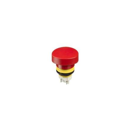 APEM EC Tlačítko nouzového vypínače 22.3 mm SPST IP65