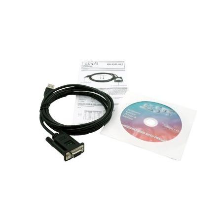 Převodník rozhraní Exsys USB typu A Vnější DB9 zdířka Vnitřní